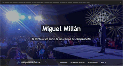 Desktop Screenshot of miguelmillan.com